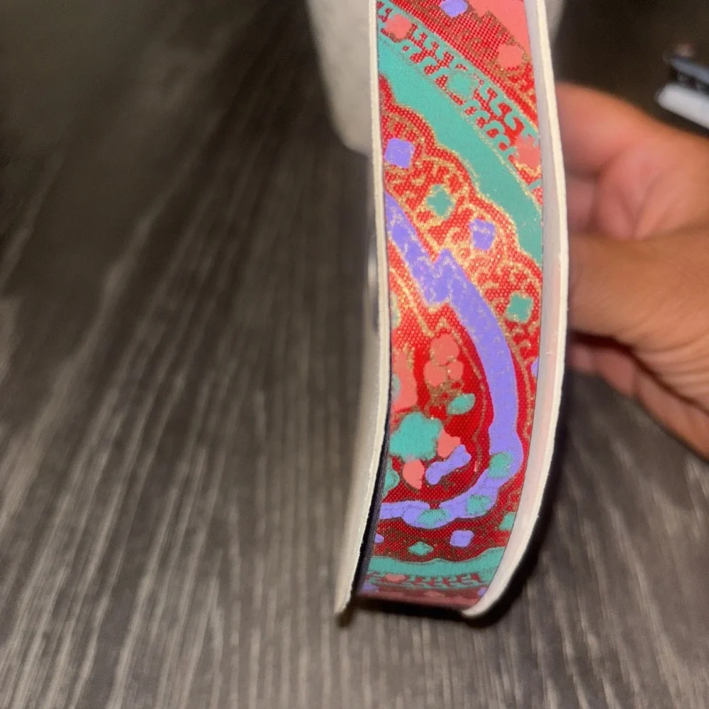 vintage satin ribbon 1‎ Inch Colorful Design